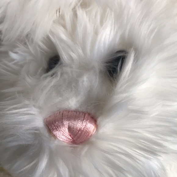 E & J Classics large white Easter bunny with baby in egg stuffed animal plushie - Picture 10 of 12